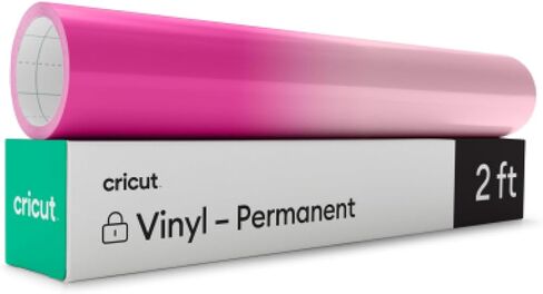 Cricut Cold-Activated, Color-Changing Vinyl – Light Pink/Magenta, 2ft Roll of Permanent Vinyl (12'x24') in Saudi Arabia
