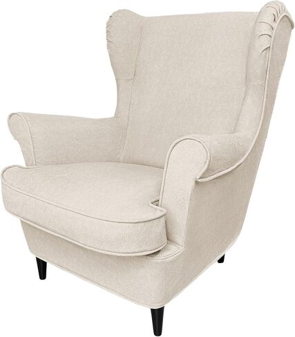 Armchair Cover ONLY! for IKEA Strandmon Wing Chair, Couch Cover for Living Room, Chair Sofa Slipcover (S-14) in Saudi Arabia