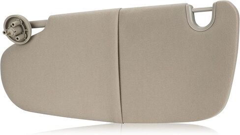 Beige Driver Left Side Sun Visor Replacement Compatible with 2002-2009 Dodge Ram 1500 2500 3500 Replace 1CT11TL2AA in Saudi Arabia