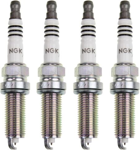NGK Set of 4 Iridium IX Spark Plugs For Nissan Chevrolet Suzuki L4 in Saudi Arabia