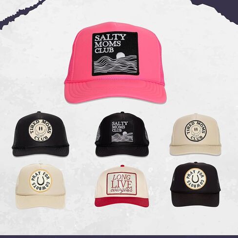 Friday Feelin' Trucker Hat Women Men Baseball Caps Western Trucker Hats Adjustable Baseball Hats Mom Hats - One Size in Saudi Arabia