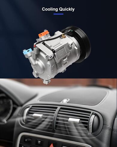 ضاغط ECCPP AC 2009-2015 لـ Honda Odyssey Pilot 2010-2013 لضاغط Acura MDX ZDX 3.7L AC مع تبريد سريع القابض in Saudi Arabia