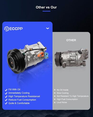 ضاغط ECCPP AC 2009-2015 لـ Honda Odyssey Pilot 2010-2013 لضاغط Acura MDX ZDX 3.7L AC مع تبريد سريع القابض in Saudi Arabia