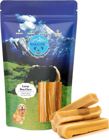 Medium Dog Chews, 3.3 oz, Grain/Gluten/Lactose-Free, for Dogs Under 55 lbs (3.3 OZ, Medium, Unflavored) in Saudi Arabia