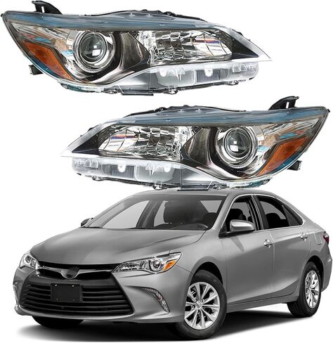 munirater 81150-06C70, 81110-06860 Left & Right Front Headlight Replacement for 2015 2016 2017 Camry Headlights Headlamps Driver & Passenger Side in Saudi Arabia