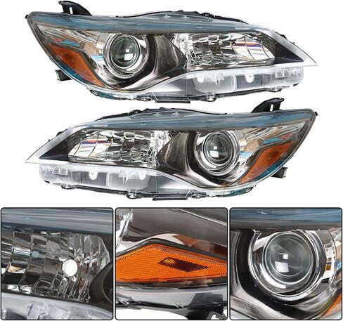 munirater 81150-06C70, 81110-06860 Left & Right Front Headlight Replacement for 2015 2016 2017 Camry Headlights Headlamps Driver & Passenger Side in Saudi Arabia