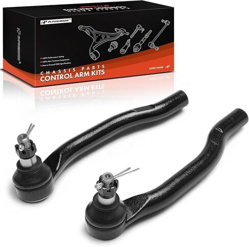 A-Premium 2 x Front Outer Tie Rod Ends, Compatible with Honda Pilot 2003-2008 & Acura MDX 2001-2006 in Saudi Arabia