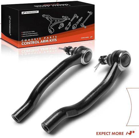 A-Premium 2 x Front Outer Tie Rod Ends, Compatible with Honda Pilot 2003-2008 & Acura MDX 2001-2006 in Saudi Arabia