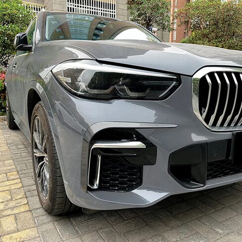 Front Bumper Side Air Vent Fog Light Trim For BMW X5 G05 M Sport 2019-2023 2PCS in Kuwait