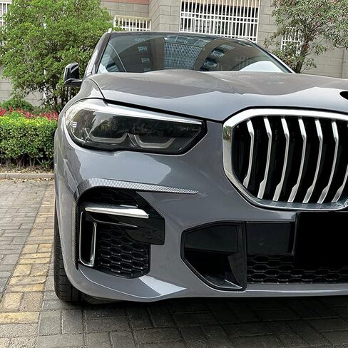 Front Bumper Side Air Vent Fog Light Trim For BMW X5 G05 M Sport 2019-2023 2PCS in Kuwait