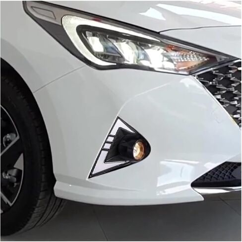 Headlight Housing Compatible For Hyundai Accent 2020 2021 2022 Car Accessory Products Headlight Lights Glass Replace The Original Lampshade(Right) in Saudi Arabia