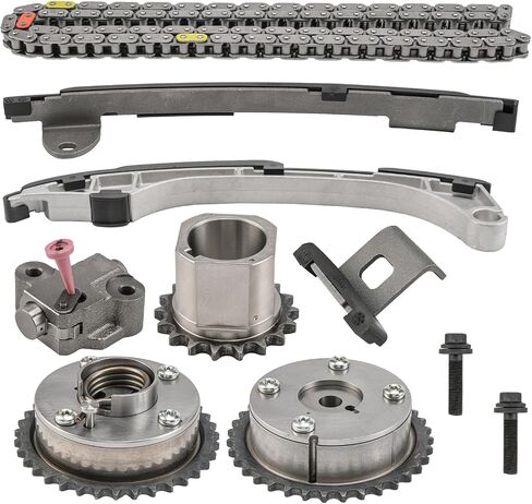 PHILTOP Timing Chain Kit, Direct Fit Replacement for Toyota Camry 2010-2014 2.5L, Highlander 2009-2014 2.7L, RAV4 2009-2011 2.5L, OEM Quality with VVT Sprocket, Tensioner & Guide Rail in Saudi Arabia