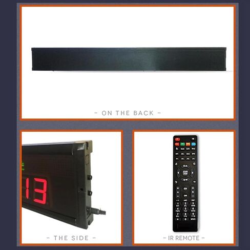 World Time Zones Clock, LED Digital Full Color Multiple Time Zones Clock, 3/4/5 Cities World Time Wall Clock, Brightness Adjustment, for Hotels/Enterprises/airports in Saudi Arabia