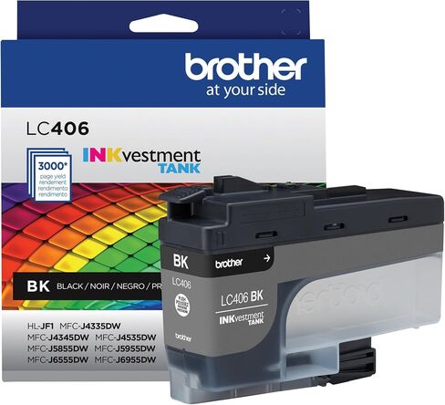 Brother LC406XLC High Yield Cyan Ink Cartridge in Kuwait