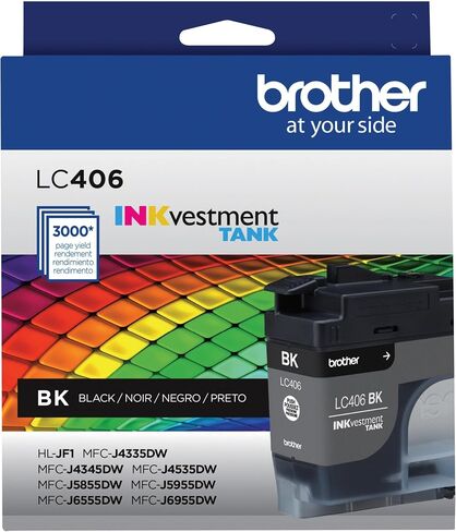 Brother LC406XLC High Yield Cyan Ink Cartridge in Kuwait
