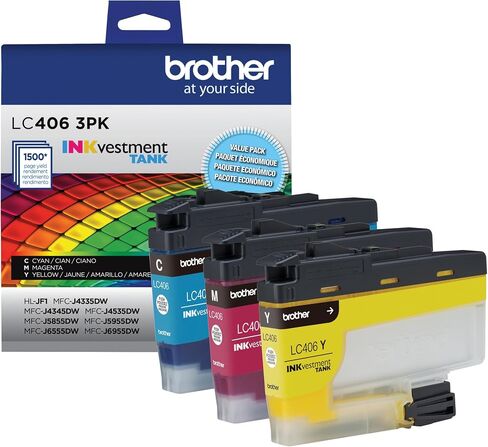 Brother LC406XLC High Yield Cyan Ink Cartridge in Kuwait
