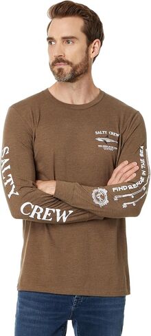 مالح طاقم Men Men's Bruce Standard Long Sleeve Tee in Saudi Arabia
