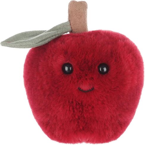 Apricot Lamb Toys Plush Red Sweet Apple Stuffed Fruit Soft Cuddly Perfect for Kids 5.5 Inches in Kuwait