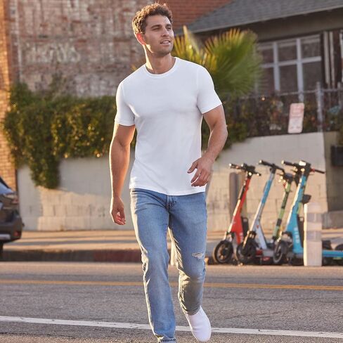 Jockey Men's Casualwear Made2Fit Crew Neck T-Shirt in Saudi Arabia