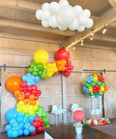 18 بوصة الرمال البيضاء البالونات الكبيرة - 35pcs البالونات الكريمة البيضاء سميكة الرمال البيضاء كبيرة الدائرية البالونات لحفلات اللاتكس لعيد ميلاد تخرج الزفاف من حفلات الزفاف in Kuwait