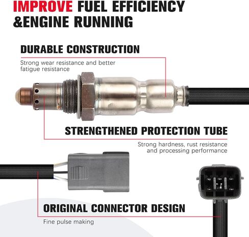 مستشعر O2 Oxygen Aspstream متوافق مع Mazda 3 2014-2018 2.0L 2.5L ، 6 2014-2017 ، CX-3 CX-5 ، ل Toyota Yaris IA 2017-2018 1.5L ، Bank 1 Sensor 1 in Saudi Arabia