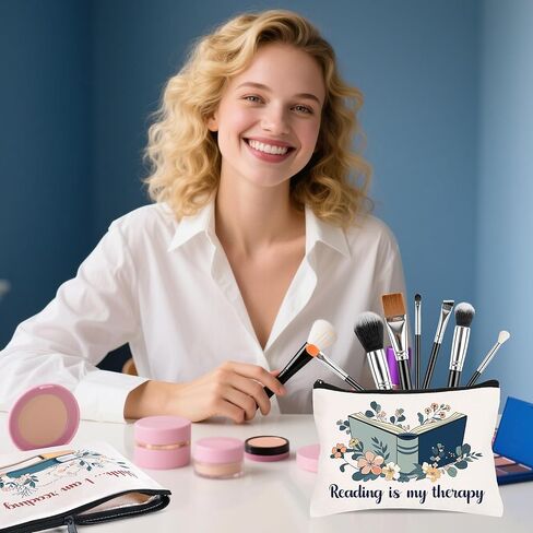 8 PCS Book Lover Gifts for Women Bookish Gifts in Bulk Mothers Day ، HIRDIAN HIRDAR HISTRAL HOMES FOR BOOK BOOK COME BOODWOMS MAPER MAPEUP BEAC COMETER BAC HOP Formans Arrans (GRAY) in Saudi Arabia