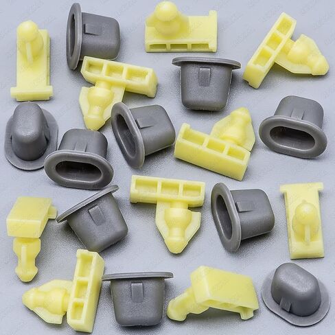 Rexka 10 Sets Wheel Well Opening Moulding Clips & Grommets Kit for Nissan Infiniti Juke Rogue QX56 QX80 76848-JG00A 76847-JG00A in Saudi Arabia