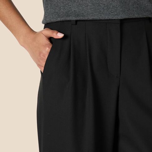 Amazon Essentials Women's Relaxed-Fit Full Length Dress Pant in Saudi Arabia