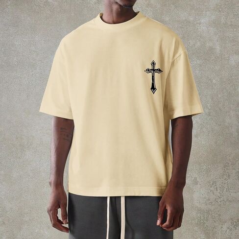 تي شيرتات الإيمان المسيحيين للرجال ، قميص آية الكتاب المقدس ملهمة in Kuwait