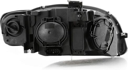 AKKON - Pair Halogen Style Headlamps Fits 2005-2009 Audi A4 S4 2007-2008 RS4 2009 Cabriole Left+Right Chrome Headlights in Saudi Arabia