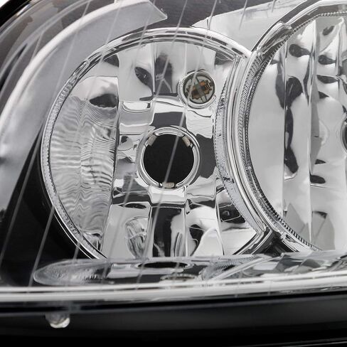 AKKON - Pair Halogen Style Headlamps Fits 2005-2009 Audi A4 S4 2007-2008 RS4 2009 Cabriole Left+Right Chrome Headlights in Saudi Arabia