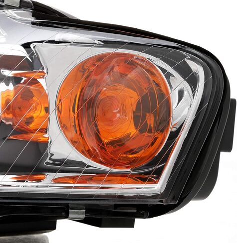 AKKON - Pair Halogen Style Headlamps Fits 2005-2009 Audi A4 S4 2007-2008 RS4 2009 Cabriole Left+Right Chrome Headlights in Saudi Arabia