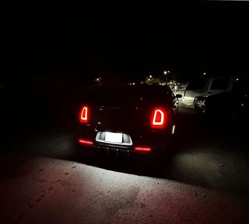 iJDMTOY Dark Smoked Lens 90-SMD Full LED Rear Bumper Reflector Light Trim Compatible With 2015-up Chrysler 300, Function as Tail or Rear Fog Lights in Saudi Arabia