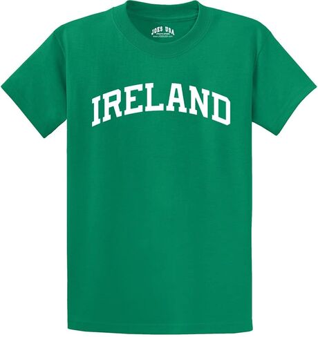 Joe's USA Ireland Logo T-Shirts, Sweatshirts and Hoodies is Regular and Tall Sizes S-6XL in Saudi Arabia