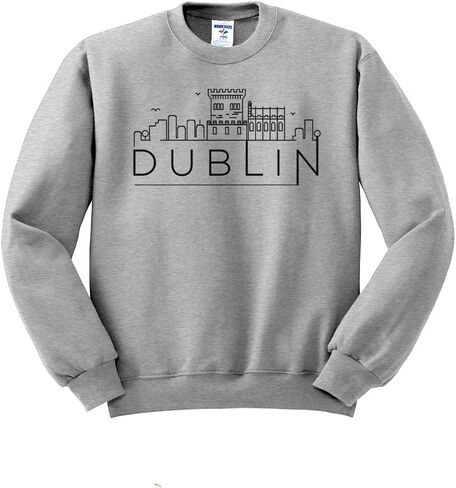 Skyline Dublin Ireland Sweatshirt Unisex in Saudi Arabia
