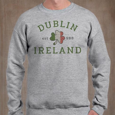 Dublin Ireland Sweatshirt Unisex in Saudi Arabia