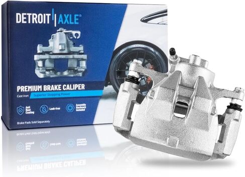 Detroit Axle - Front Ride Prakend Side Scaliper مع استبدال مجموعة قوسين لتويوتا كامري أفالون لكزس ES350 in Saudi Arabia