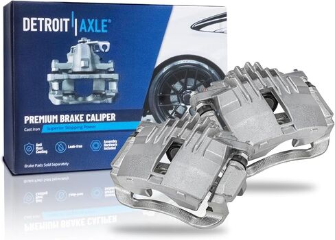 Detroit Axle - Rear 2pc Brake Calipers for Chevrolet Blazer S10 GMC Jimmy Sonoma Isuzu Hombre Bravada, 2 Disc Brake Calipers Replacement in Saudi Arabia