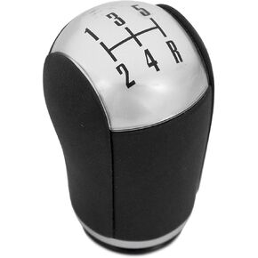 2005-2010 Genuine Ford Mustang OEM 5 Speed Manual Shift Shifter Knob - Silver & Black in Saudi Arabia