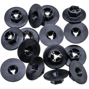 Rexka 15pcs Splash Shield Nylon Nuts for Hyundai 84145-26000 Accent Elantra Equus Genesis in Saudi Arabia
