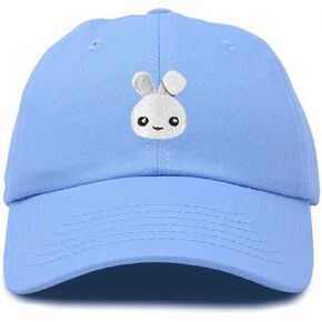 Dalix Bunny المطرزة Dad Cap Cotton Baseball Hat Women in Kuwait