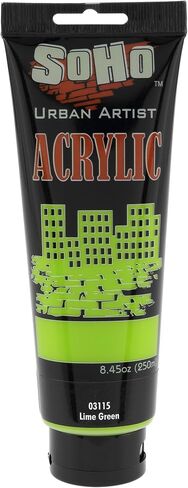 SoHo Urban Artist Heavy Body Acrylic Paint - 250 ml Tube - Cadmium Red Light Hue - Thick, Rich Color, Excellent Coverage, Professional Quality - Artists Acrylic Paint in Saudi Arabia