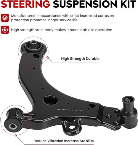 طقم التعليق الأسلحة في Tadamark Lower Control مع مفصل كرة مناسب لـ Chevy Impala 2000-2013 لـ Buick Lacrosse 2005-2009 لـ Monte Carlo 2000-2007-6pcs in Saudi Arabia