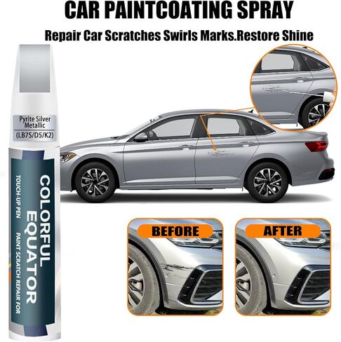 Pure White (LC9A/0Q) لمس الطلاء المتوافق مع فولكس واجن ، إصلاح طلاء Car Pen Scratch Repair touch Up Paint ، مزيل خدش السيارة المتميز للخدوش العميقة in Kuwait