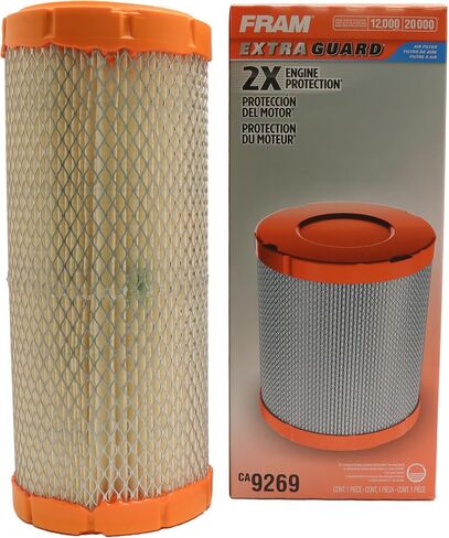 FRAM Extra Guard Air Filter, CA9269 for Select Bobcat, Case, Caterpillar, Deutz, Kubota, Massey-Ferguson, New Holland and Other Vehicles in Saudi Arabia