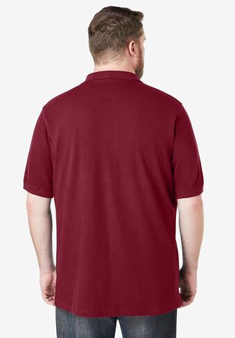 Kingsize Men's Big & Tall-Classic Cotton Polo Shirt in Saudi Arabia