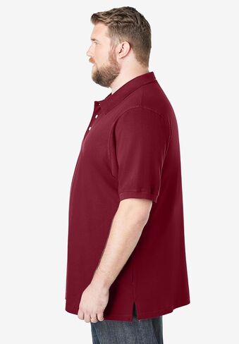Kingsize Men's Big & Tall-Classic Cotton Polo Shirt in Saudi Arabia