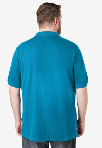 Kingsize Men's Big & Tall-Classic Cotton Polo Shirt in Saudi Arabia