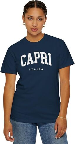 Capri Italy Adult Unisex Comfort Colors Short Sleeve T-Shirt in Saudi Arabia