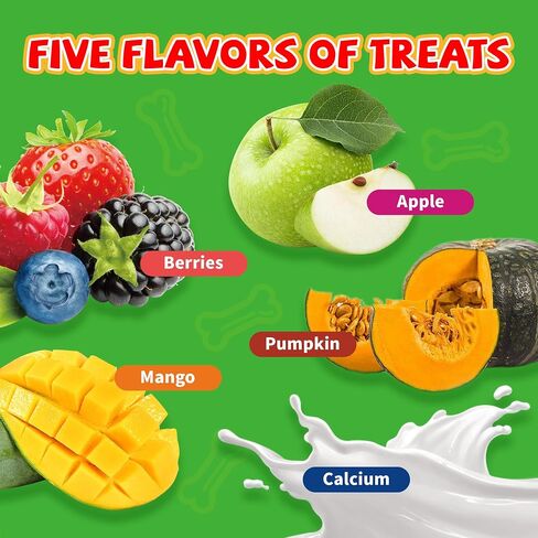 Dog Treats - Functional Dental Chews for Dogs - Long Lasting Calcium Milk Bone, Joint Support, Clean Teeth, Fight Bad Breath, and Removes Plaque and Tartar in Saudi Arabia